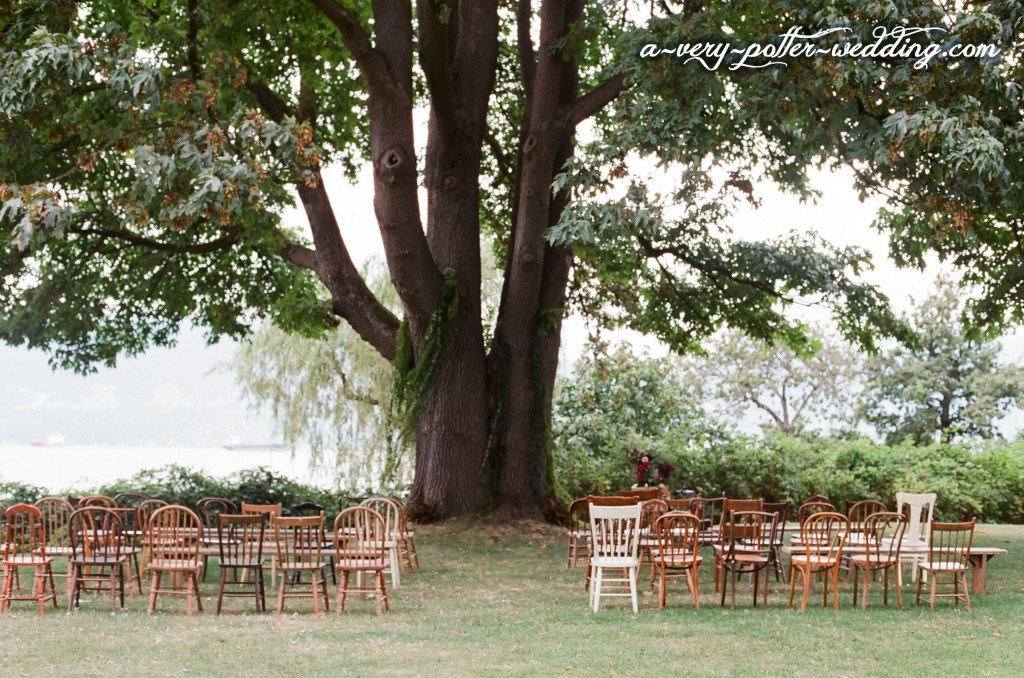 Seating arrangement for ceremony wedding boho