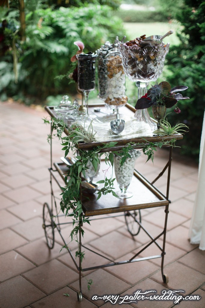 magical wedding candy table