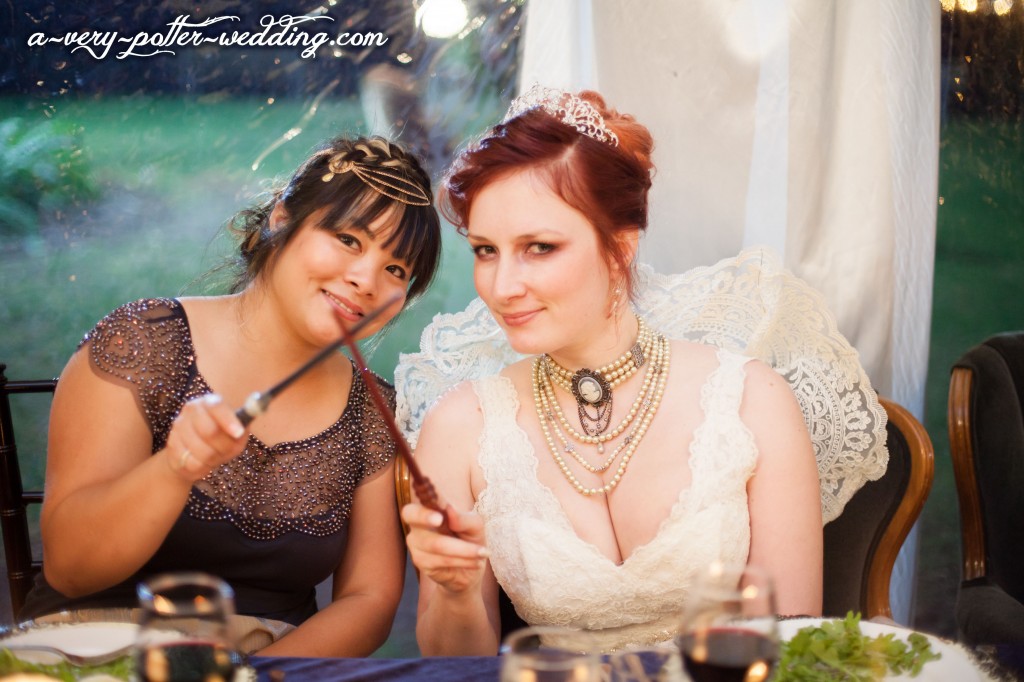 bridesmaid dress jewelry harry potter wedding