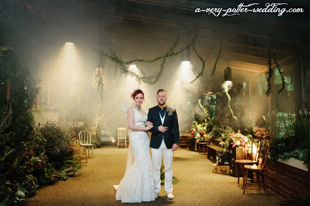 harry potter bride groom conservatory